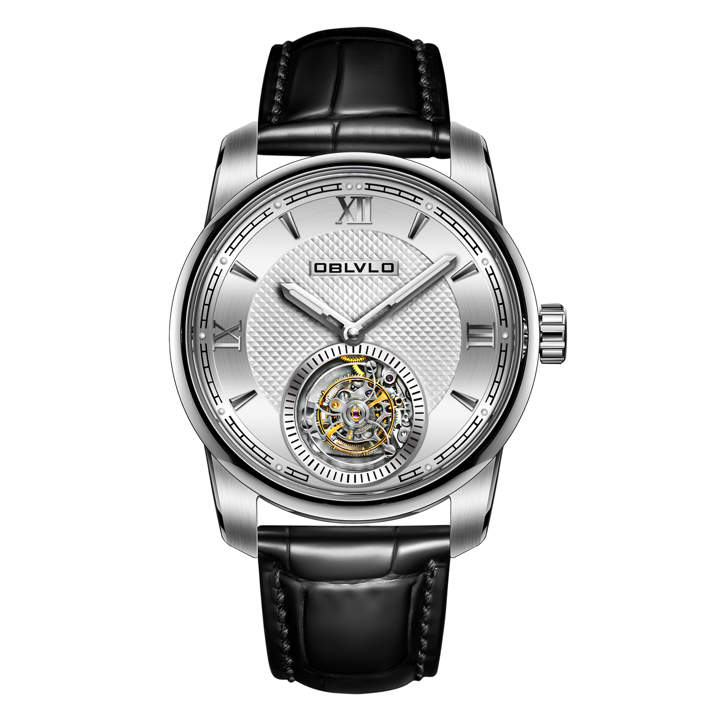 Luxury Oblvlo SK-TOU Series Selfwinding Flying Tourbillon Watches For Men