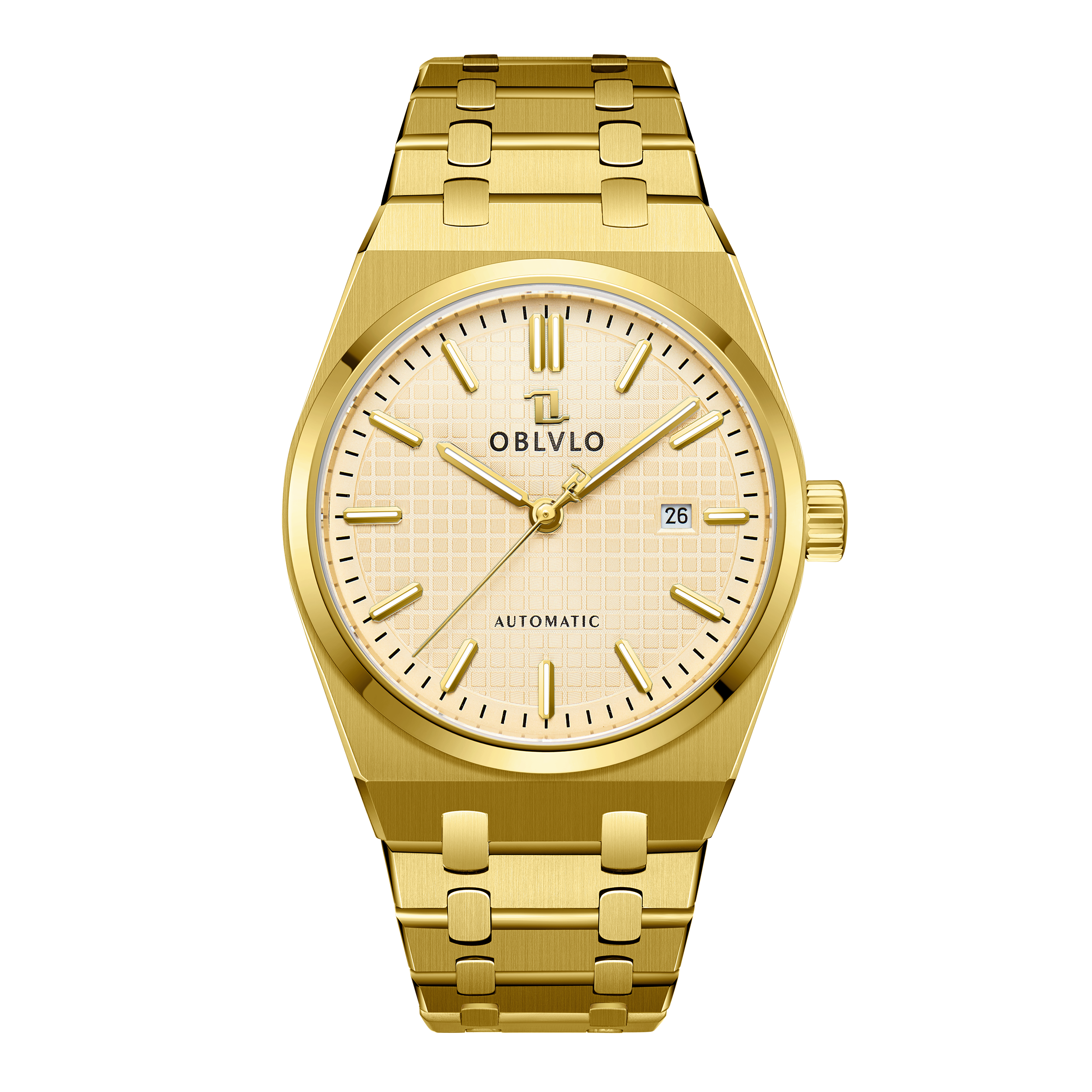 Top Affordable Luxury Yellow Gold Dress Watches for Men - OBLVLO TM-SIM Vintage Watch Steel Top Affordable Luxury Yellow Gold Dress Watches for Men - OBLVLO TM-SIM Vintage Watch Steel