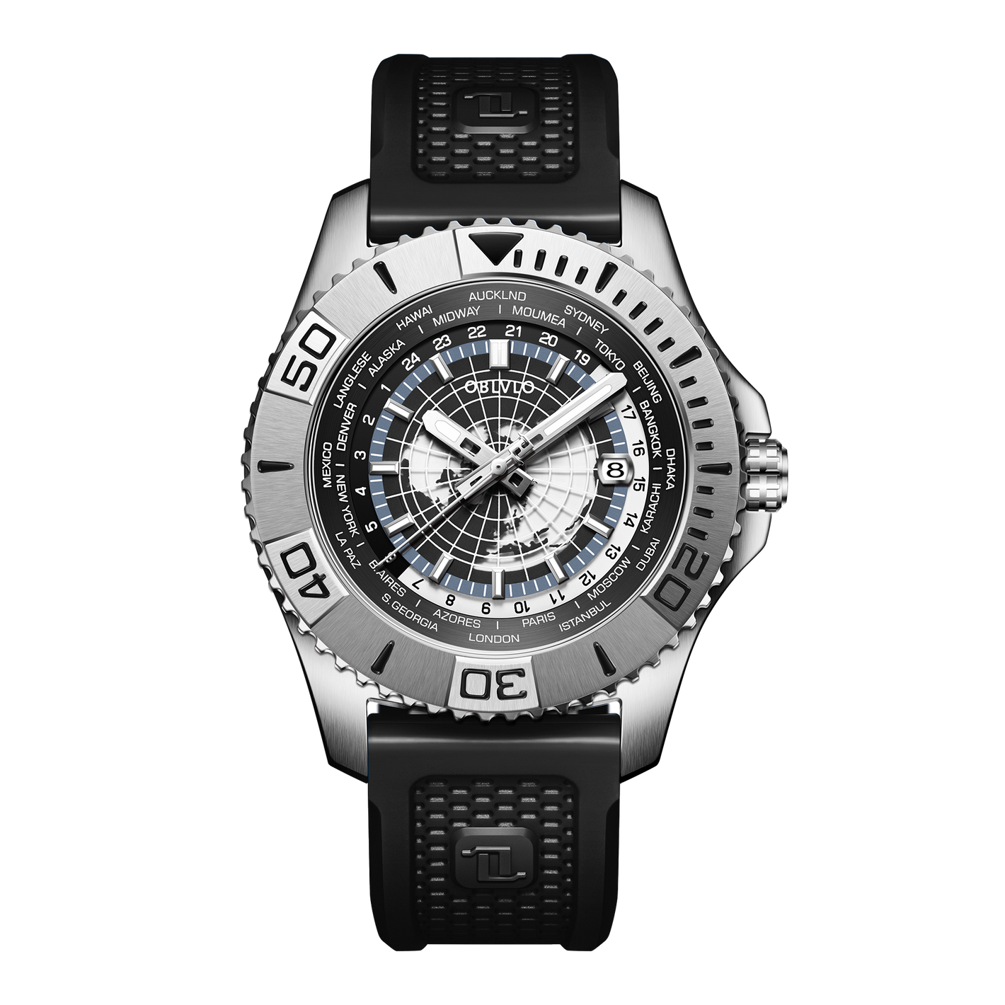 Cool Vintage Luxury Automatic Military Dive Watches For Men - Oblvlo BM-YBB