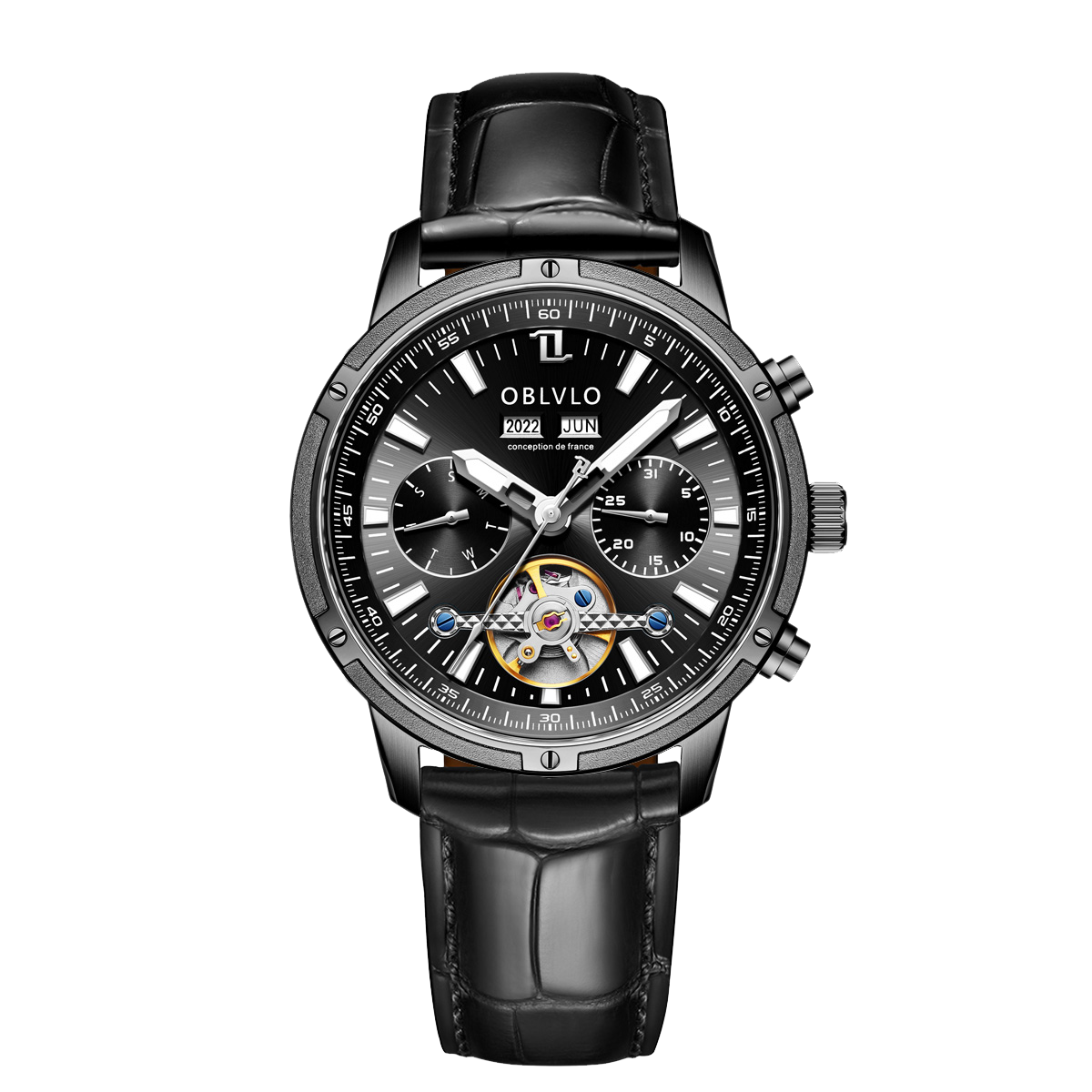 Affordable OBLVLO CMT Series Luxury Automatic Dress Watches for Men