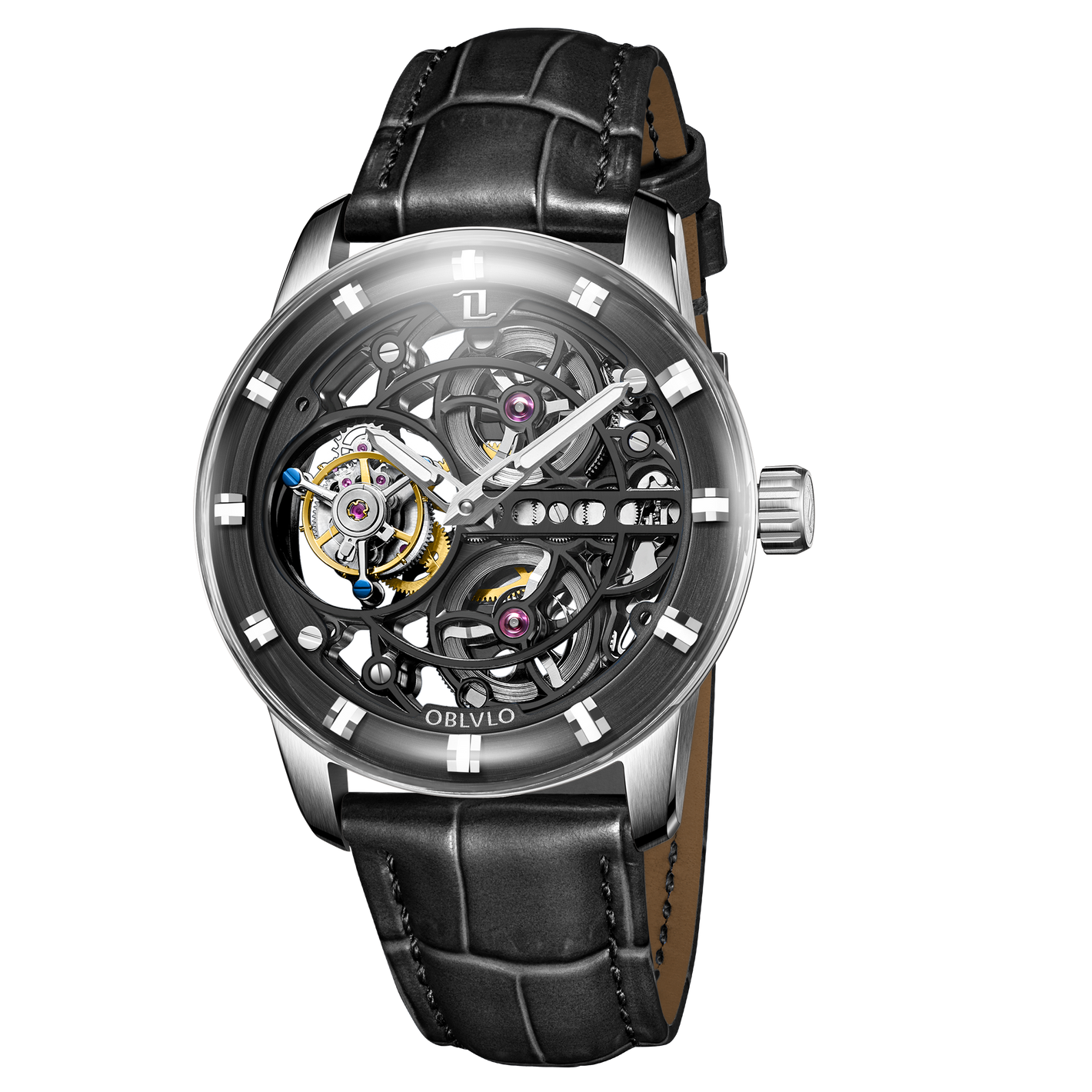 Affordable Luxury Skeleton Tourbillon Watches For Mens - BLVLO IM SK Series