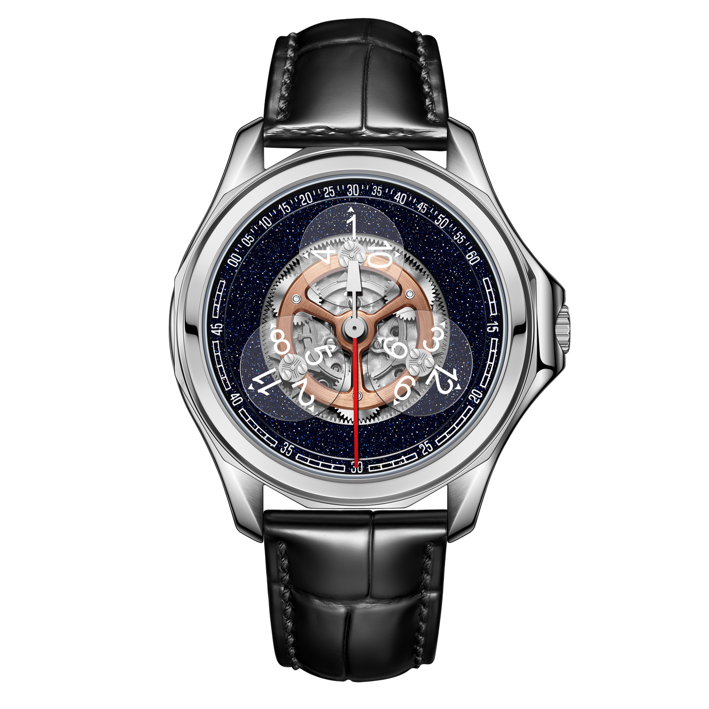 Luxury Unique Mechanical Watches For Men's -  Oblvlo DK-STA YSB Series Watch