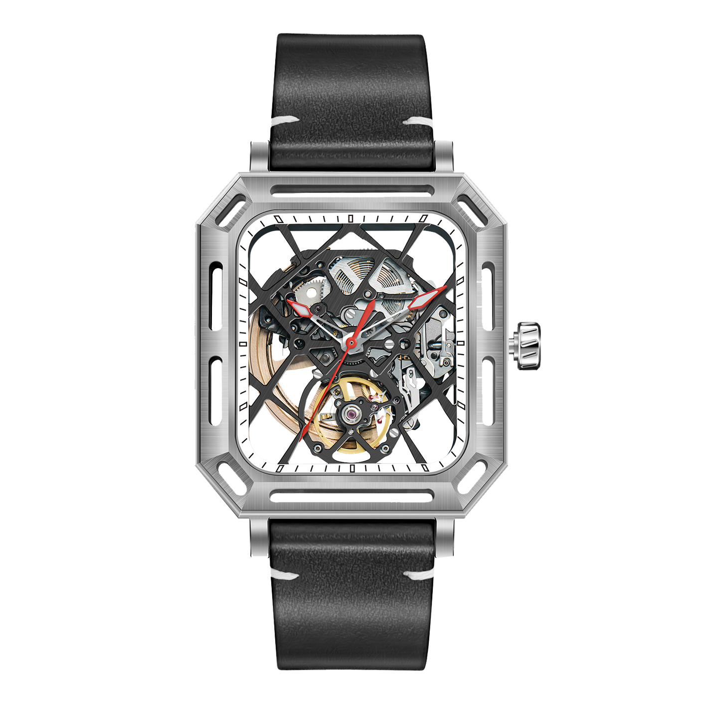 Best Luxury Unique Mens Automatic Skeleton Watches -  Oblvlo FK YSSK Series Watch