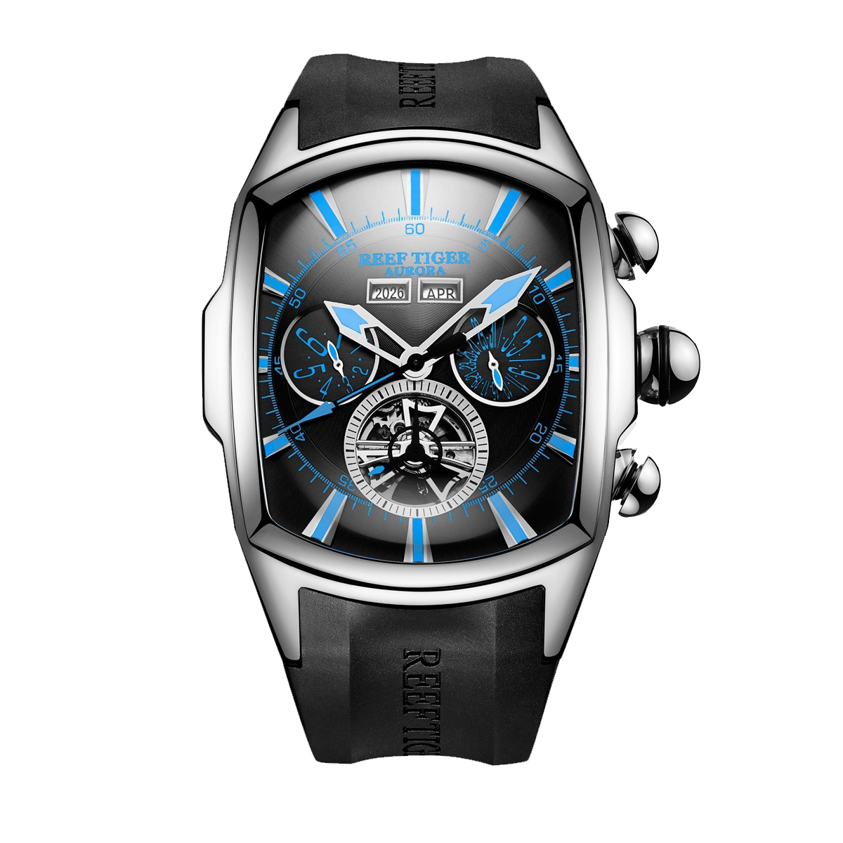 Best Affordable Reef Tiger Aurora Tank II Men's Automatic Military Sports Watch