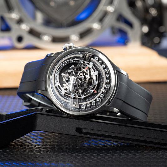 Discover the New Arrivals: OBLVLO BLM-ROTOR Rotary Engine II Watches