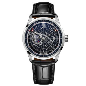 Luxury Vintage Constellation Automatic Movement Watches - Oblvlo GC-SW SLSB
