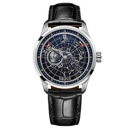 Luxury Vintage Constellation Automatic Movement Watches - Oblvlo GC-SW SLSB