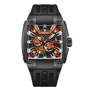 Best Men's Mechanical Automatic Sports Watches - Oblvlo GM-BCBB Series