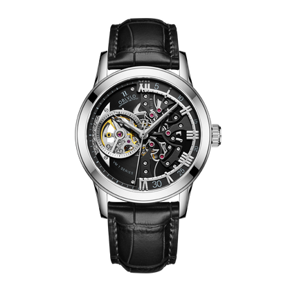 Luxury Oblvlo VM-S Men's Mechanical Automatic Skeleton Watches for Sale