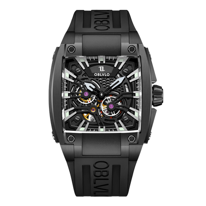 Luxury Mechanical Automatic Sport Wristwatch - Oblvlo GM-BBBB Series
