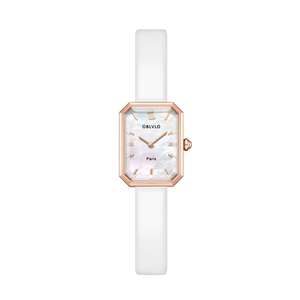 Luxury Oblvlo LW Series Vintage Rose Gold Quartz Watches For Women