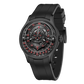 Affordable Luxury All Black OBLVLO BLM ROTOR Unique Rotary Engine Automatic Watches