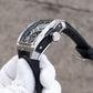 OBLVLO ZM-NZ Silver Case Men's Super luminous Watches - Luxury Tonneau Chinese myth "Nezha" Style Design Automatic Skeleton Watch