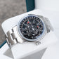 Luxury Men's Automatic Unique Carbon Fiber Skeleton Watch - OBLVLO JM ROTOR Series