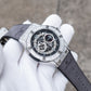 OBLVLO HM-GT Miyato Automatic Movement Watch - Rubber Strap & Date Luminous Fashion Watch