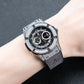 OBLVLO HM-GT Miyato Automatic Movement Watch - Rubber Strap & Date Luminous Fashion Watch