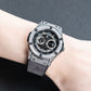 OBLVLO HM-GT Miyato Automatic Movement Watch - Rubber Strap & Date Luminous Fashion Watch