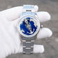 OBLVLO JM-Sailing | Affordable Luxury Blue Cold Enamel Dial & Pacific Ocean Maps Automatic Watches