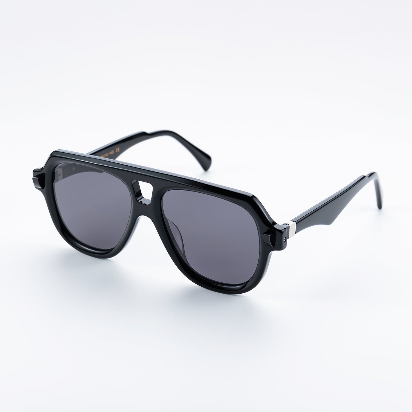 OBLVLO OBL-901: Men's Luxury Black Square Sunglasses, Polarized Nylon Fashion Sunglasses, 400 UV Protection