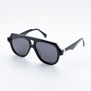 OBLVLO OBL-901: Men's Luxury Black Square Sunglasses, Polarized Nylon Fashion Sunglasses, 400 UV Protection