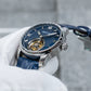 Affordable Luxury Mens Blue Dial Tourbillon Dress Watches - OBLVLO JM-TB