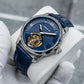 Affordable Luxury Mens Blue Dial Tourbillon Dress Watches - OBLVLO JM-TB