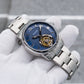 Affordable Luxury Mens Blue Dial Tourbillon Dress Watches - OBLVLO JM-TB