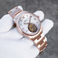 Affordable OBLVLO JM-TB Men's Luxury Rose Gold Tourbillon Watches for Business & Formal Occasions