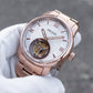 Affordable OBLVLO JM-TB Men's Luxury Rose Gold Tourbillon Watches for Business & Formal Occasions