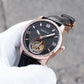 OBLVLO JM-TB: Affordable Luxury Rose Gold Tourbillon Dress Watch for Men