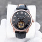 OBLVLO JM-TB: Affordable Luxury Rose Gold Tourbillon Dress Watch for Men