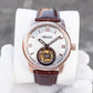 Affordable OBLVLO JM-TB Men's Luxury Rose Gold Tourbillon Watches for Business & Formal Occasions