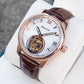 Affordable OBLVLO JM-TB Men's Luxury Rose Gold Tourbillon Watches for Business & Formal Occasions