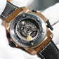 Best Affordable Reef Tiger Aurora Transformers Rose Gold Automatic Mechanical Watch