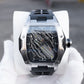 Cool 46mm OBLVLO ZM-CR Series Aircraft Carrier Automatic Mechanical Stainless Steel Watch for Men
