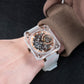 OBLVLO Affordable Luxury Rose Gold Skeleton Tourbillon Wrist Watch For Men - BR-TB-IPWR