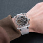Affordable OBLVLO Men's Black Skeleton Tourbillon Watch - BR-TB-IBWR