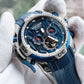 Reef Tiger Aurora Transformers Military Watch - Luxury Automatic Sports Watches