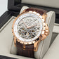Luxury Oblvlo RM-T Rose Gold Automatic Skeleton Watches For Sale