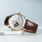 Luxury Rose Gold Reef Tiger Classic Glory Men's Automatic Dress Watches