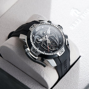 High Quality Reef Tiger Aurora Spider Luxury Military Automatic Watches for Men