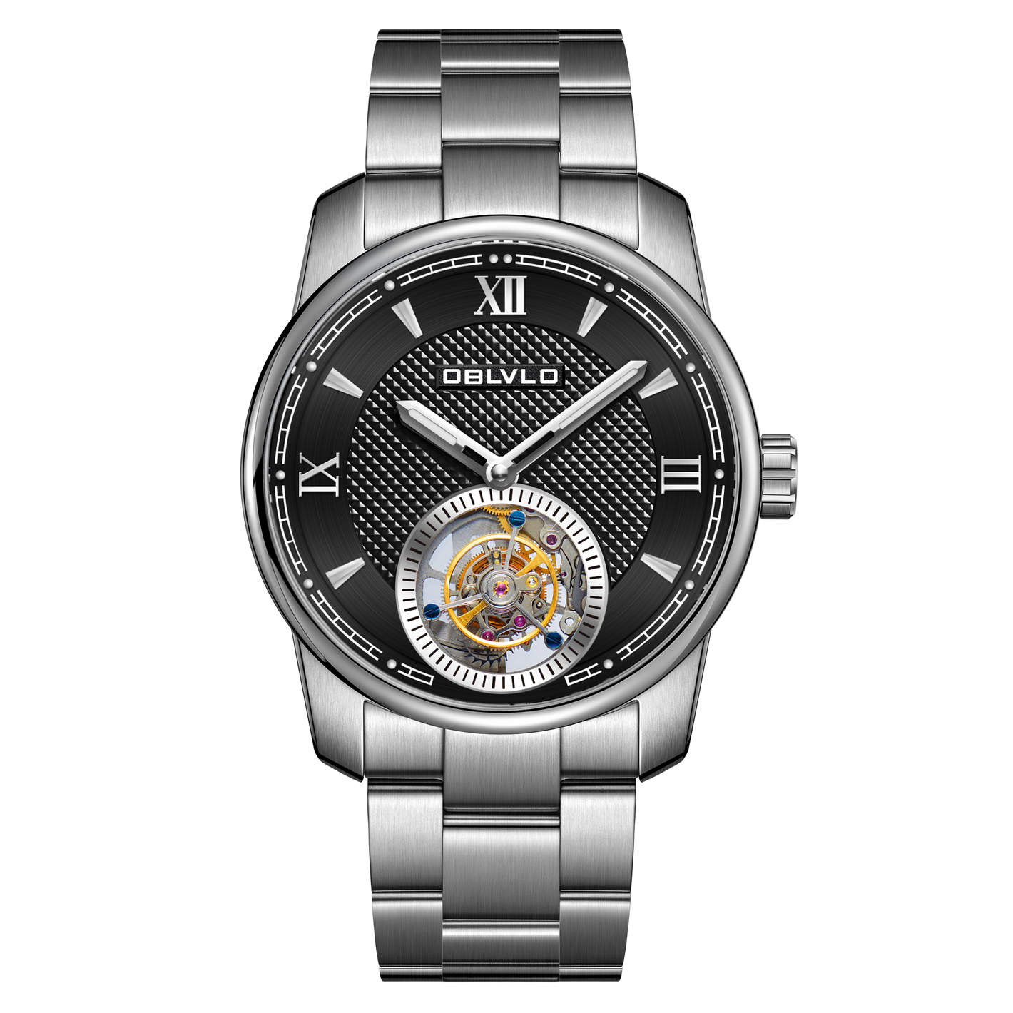 Affordable Mens Luxury Tourbillon Watches For sale - Buy OBLVLO JM-Tourbillon Watch Right Now