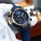 Luxury Reef Tiger Aurora Transformers Rose Gold Military Automatic Wrist Watches For Men