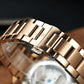 Luxury Men's Sport Automatic Rose Gold Watch from Reef Tiger Aurora Spider