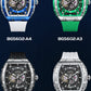 Top Quality Luxury Men's Automatic Skeleton Sport Watch - Bonest Gatti BG5602-A1