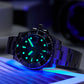 Luxury Classic Mens Automatic Dive Watches Under $500 - Oblvlo Design DM-SIM YLL