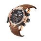 Luxury Rose Gold Reef Tiger Aurora Transformers Military Sports Automatic Watches