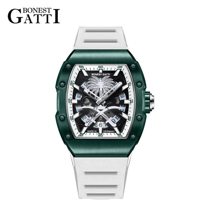 Luxury Mens Watches for Sale - Bonest Gatti BG9904-A1 Automatic Skeleton Sport Watch