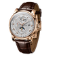 Rose Gold Men's Multifunction Automatic Mechanical Day Night Moon Phase Day of the Week Date Watch - Reef Tiger RGA1963