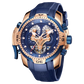 Reef Tiger Aurora Concept Luxury Skeleton Men's Automatic Rose Gold Watches for Men